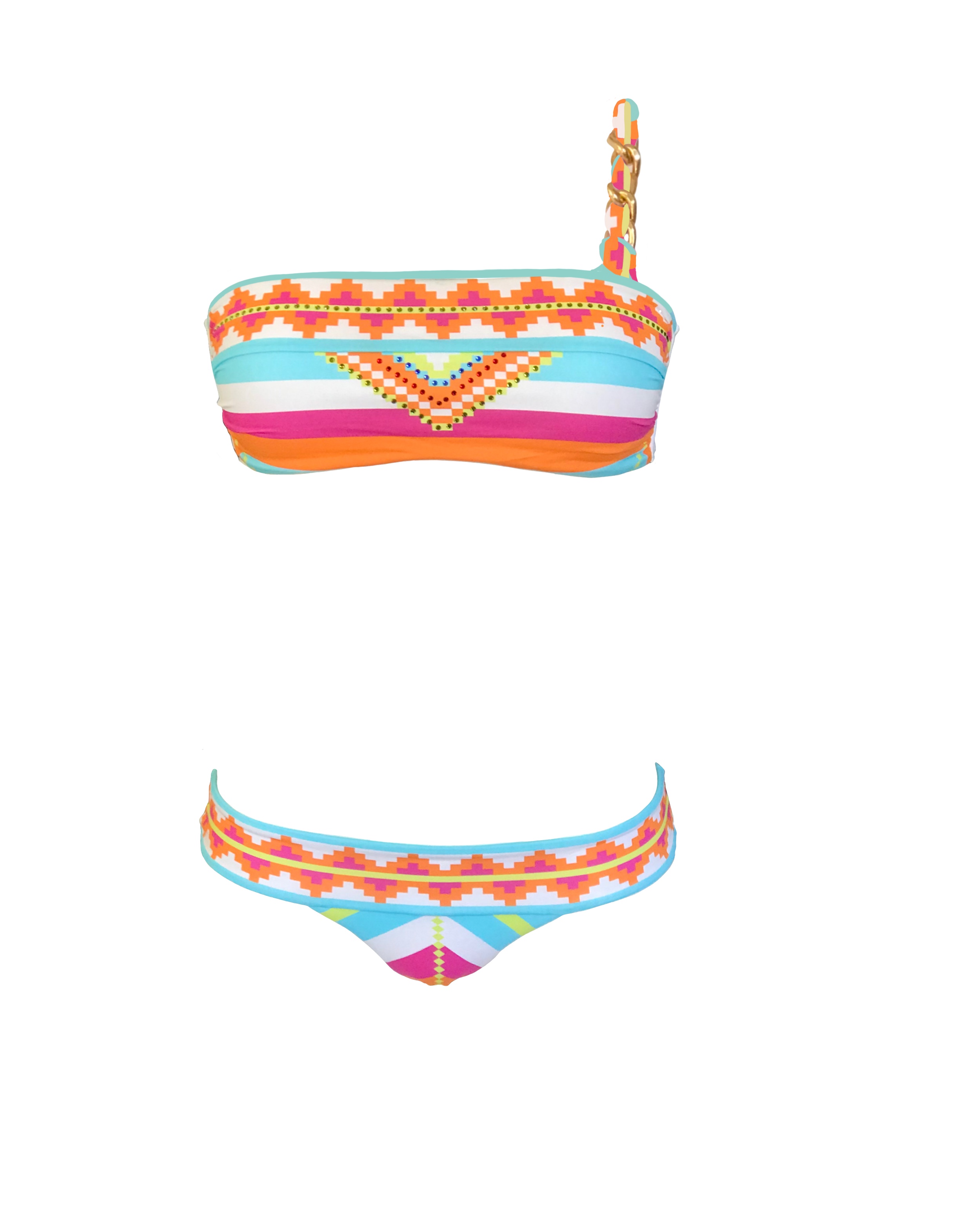 Nadia Guidi 71.a CHEYENNE Bikini Monospalla